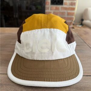 Ciele Yellow and Brown Cap